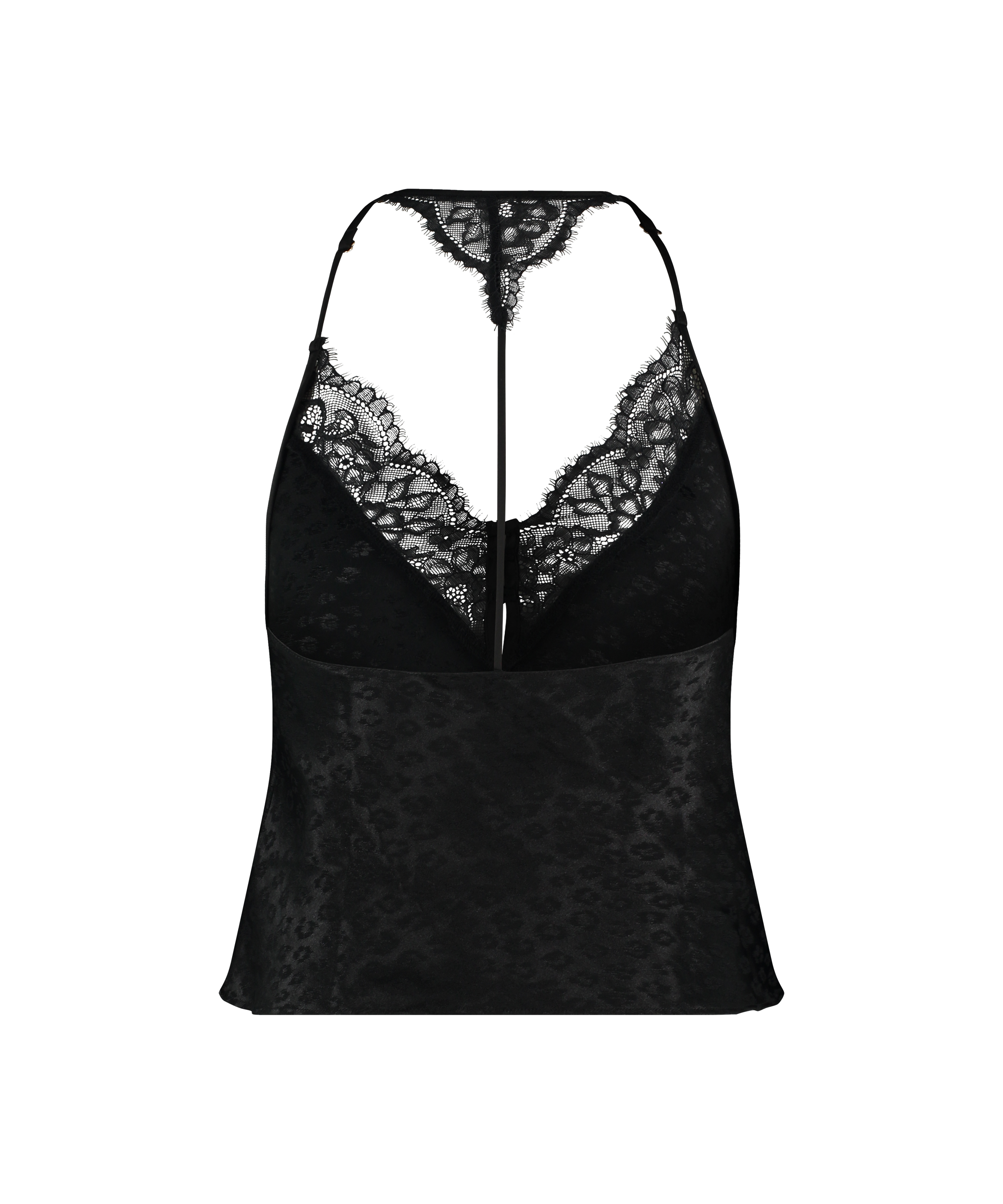 Débardeur Leopard, Noir, main