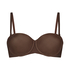 Soutien-gorge à armatures préformé sans bretelles Jane, Marron