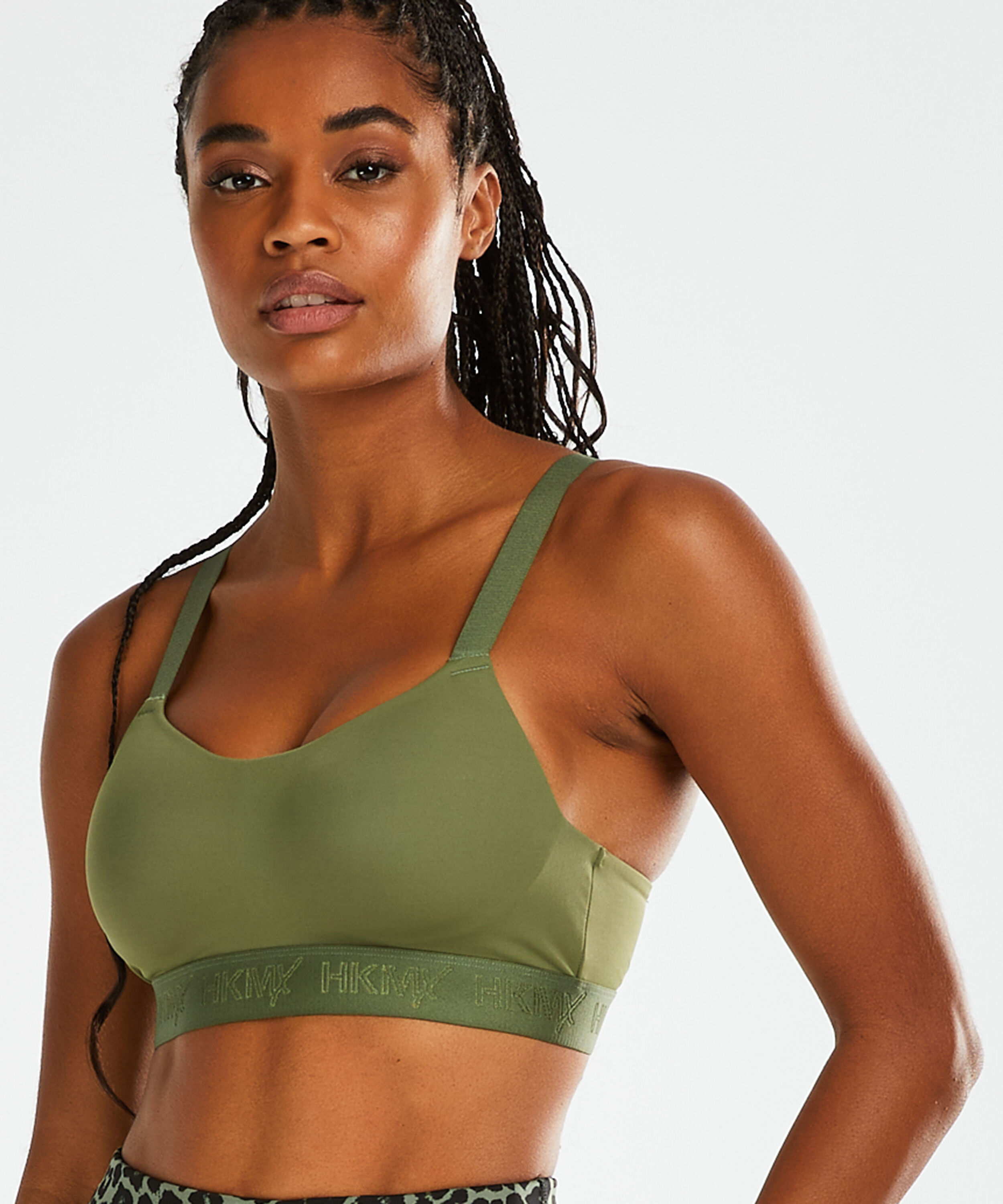 Soutien-gorge de sport HKMX The All Star Level 2, Vert