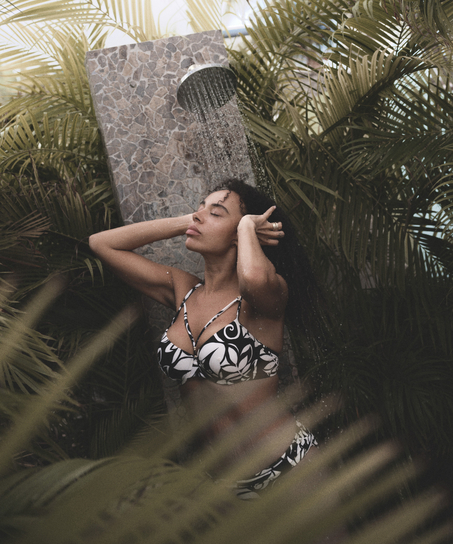 Haut de bikini Maurice, Noir