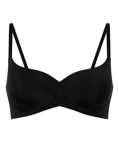 Soutien-gorge à armatures préformé Smooth, Noir