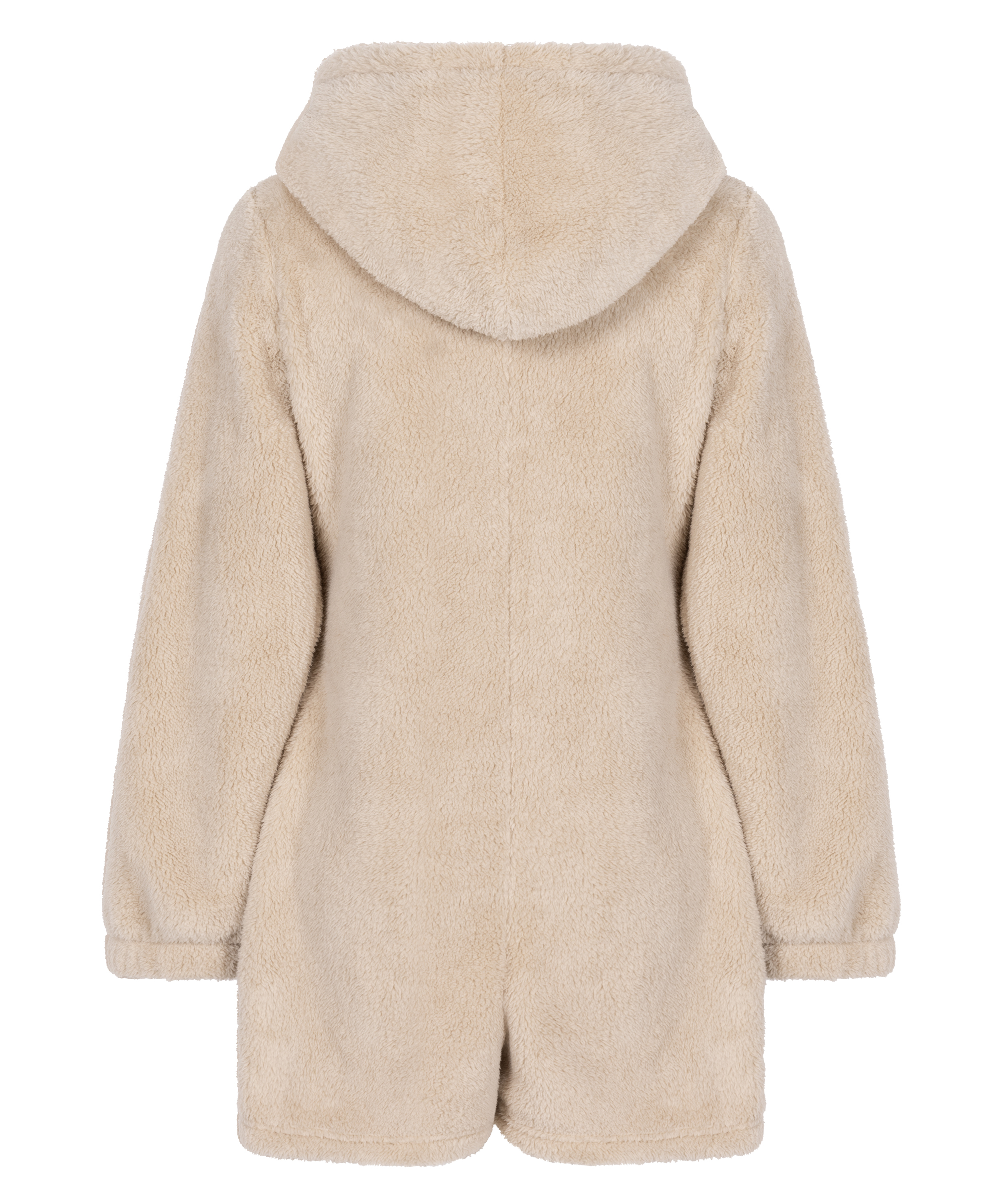 Grenouillère Fleece, Beige, main