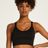 Soutien-gorge de sport HKMX The Comfort Niveau 1, Noir