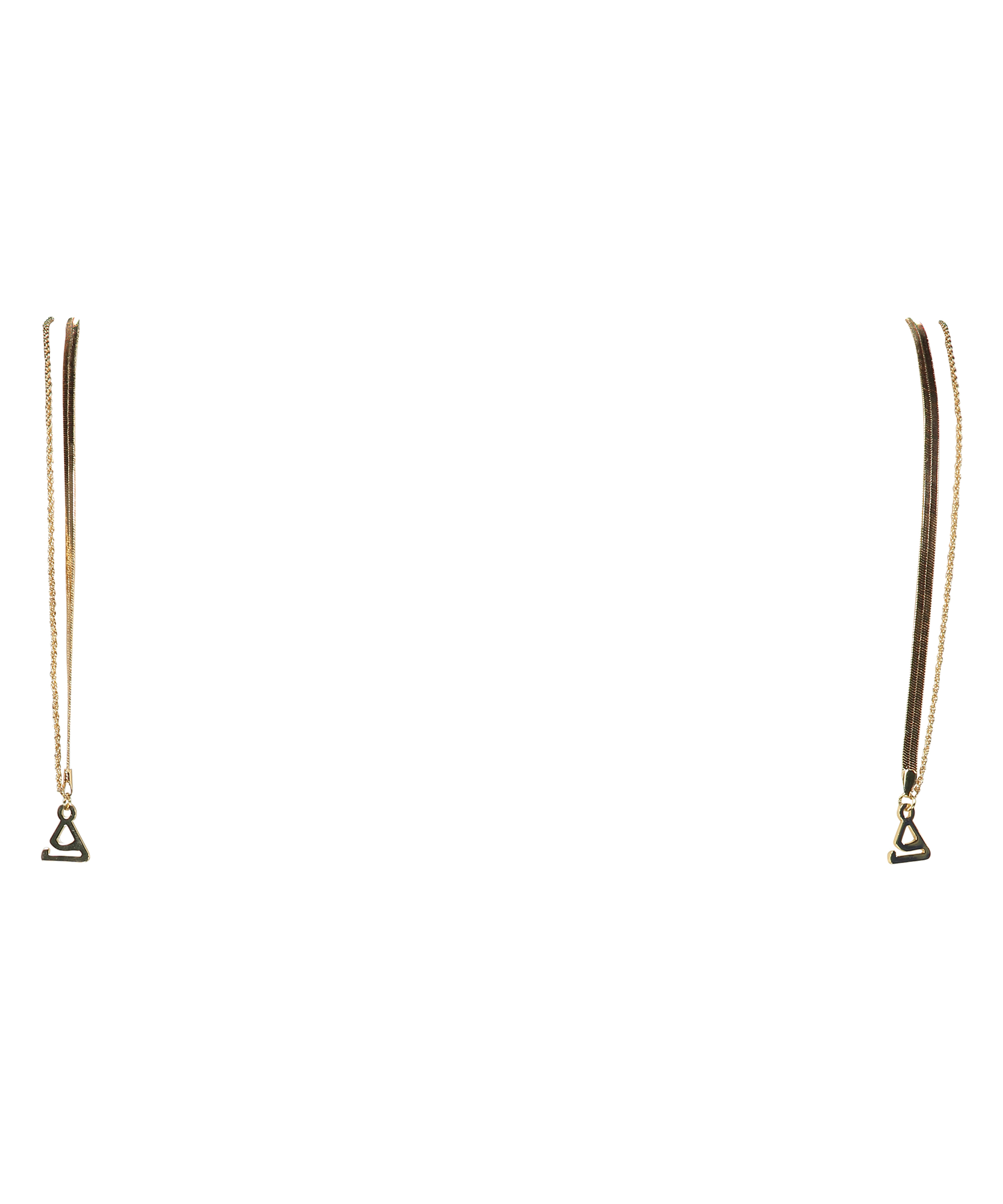 Bretelles de soutien-gorge amovibles, Jaune, main