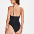 Maillot de bain Scallop, Noir