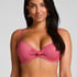 Haut de bikini rembourré sans armatures Lanai, Rose