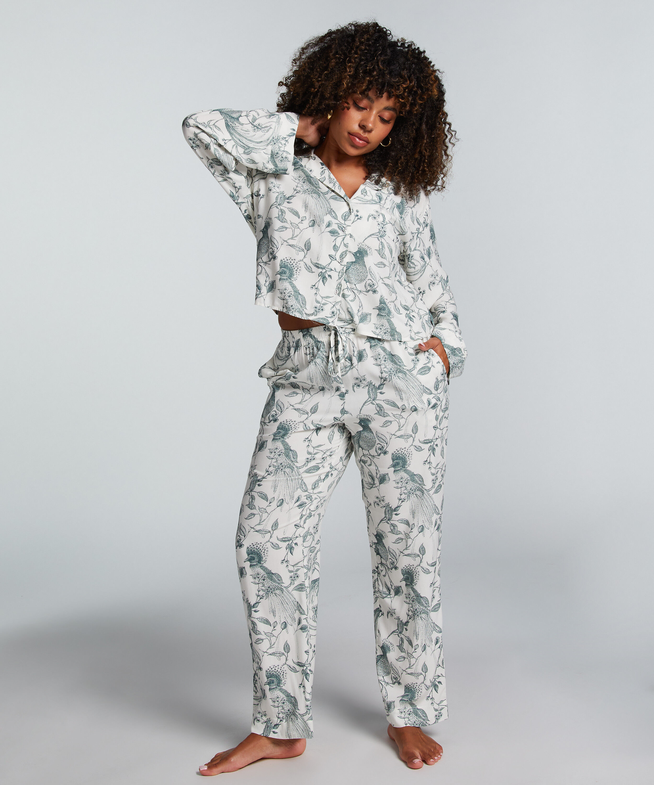 Petite pantalon de pyjama, Blanc Petite pantalon de pyjama, Blanc