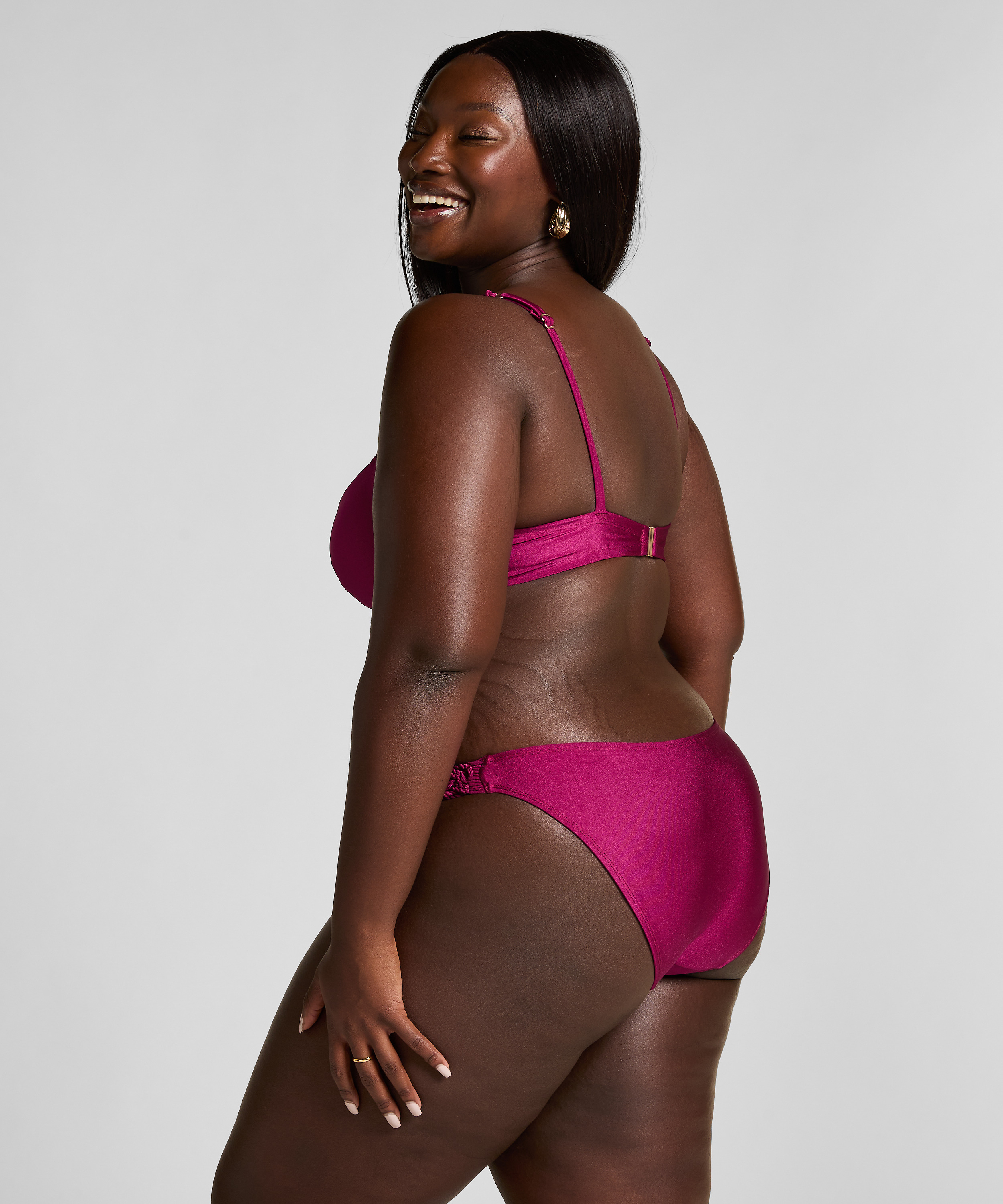 Bas de bikini Marrakech Rio, Rouge, main