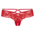 Slip brésilien ouvert Sosha, Rouge
