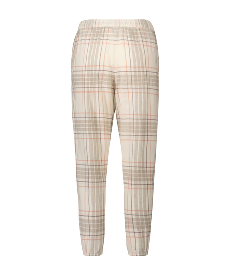 Tall Pantalon de pyjama Twill Check, Gris
