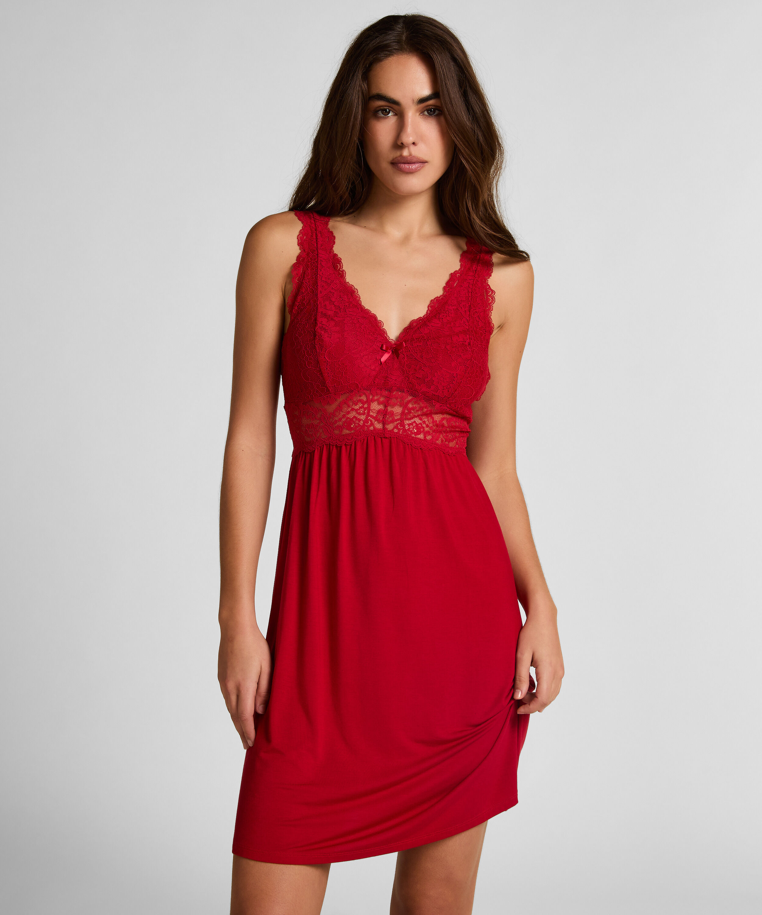 Nuisette Nora Lace, Rouge Nuisette Nora Lace, Rouge