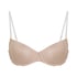 Soutien-gorge à armatures préformé Transparent Back, Beige