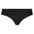 Slip brésilien Invisible coton, Noir