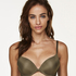 Soutien-gorge &agrave; armatures pr&eacute;form&eacute; push-up Angie, Vert