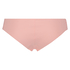 Slip brésilien Invisible Dentelle, Rose