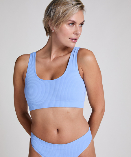 Brassière Scoop Dianne, Bleu