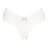 Slip brésilien V-shape Mesh, Blanc