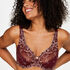 Soutien-gorge &agrave; armatures non-pr&eacute;form&eacute; Diva, Rouge
