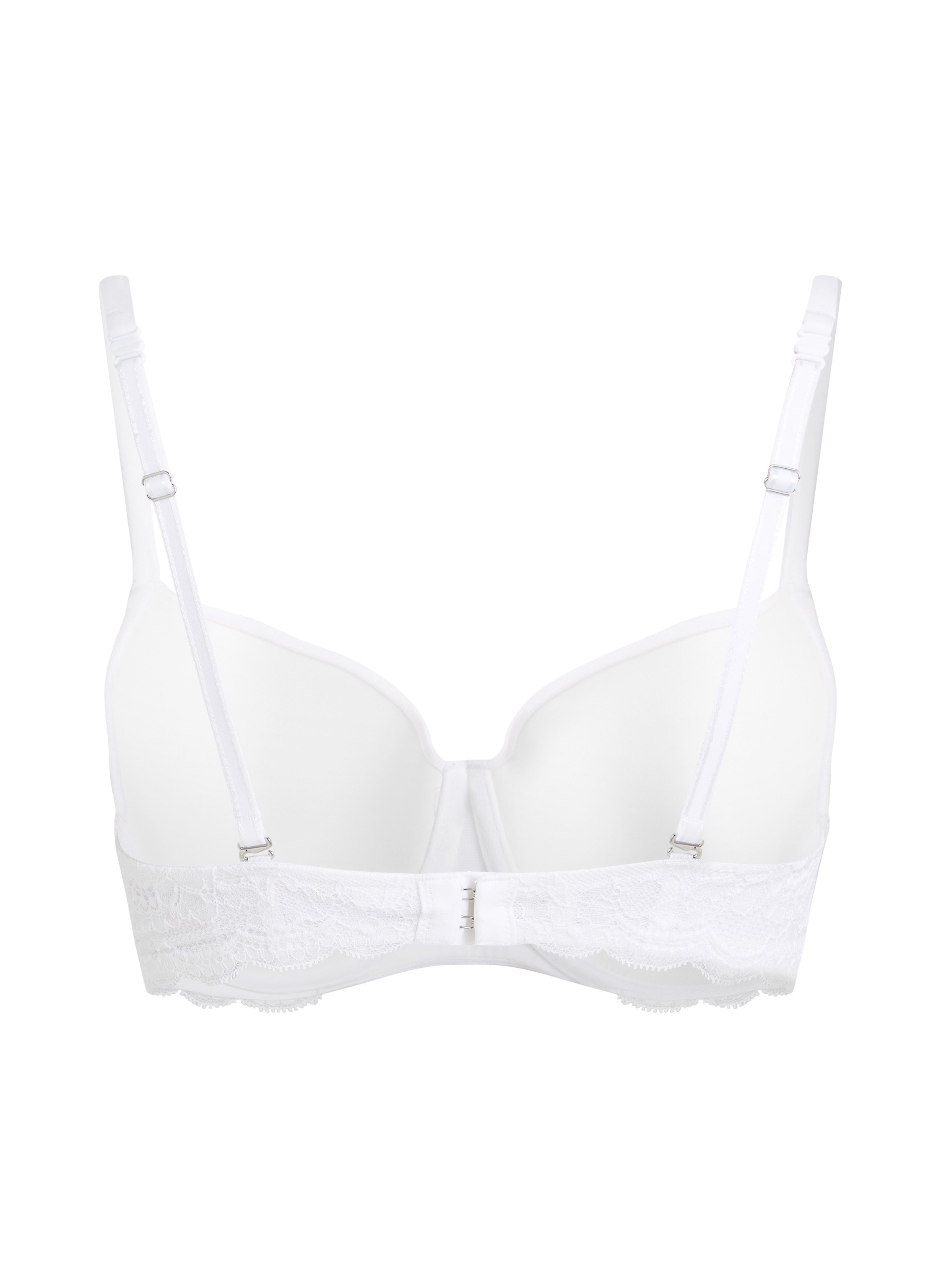 Soutien-gorge à armatures préformé Angie, Blanc, main