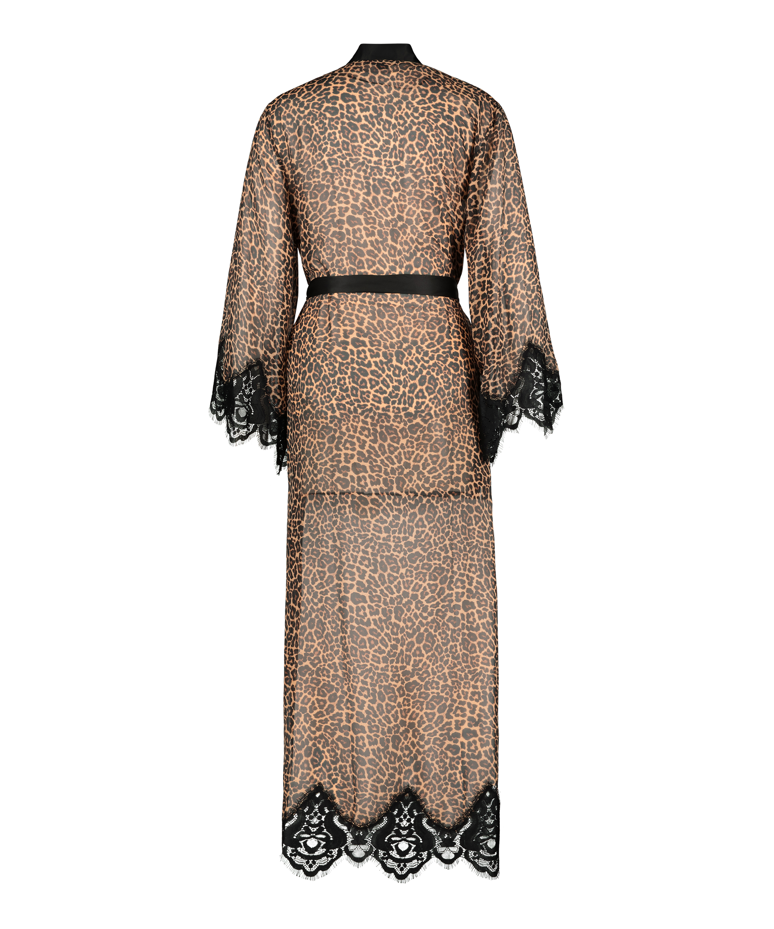 Kimono Chiffon, Noir, main