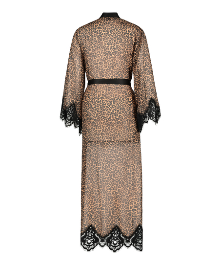 Kimono Chiffon, Noir