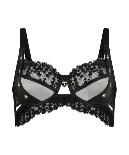 Soutien-gorge à armatures non-préformé Desire, Noir
