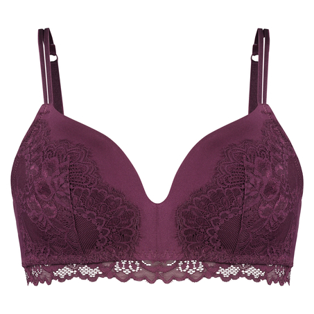 Soutien-gorge pr&eacute;form&eacute; sans armatures Yvonne, Violet