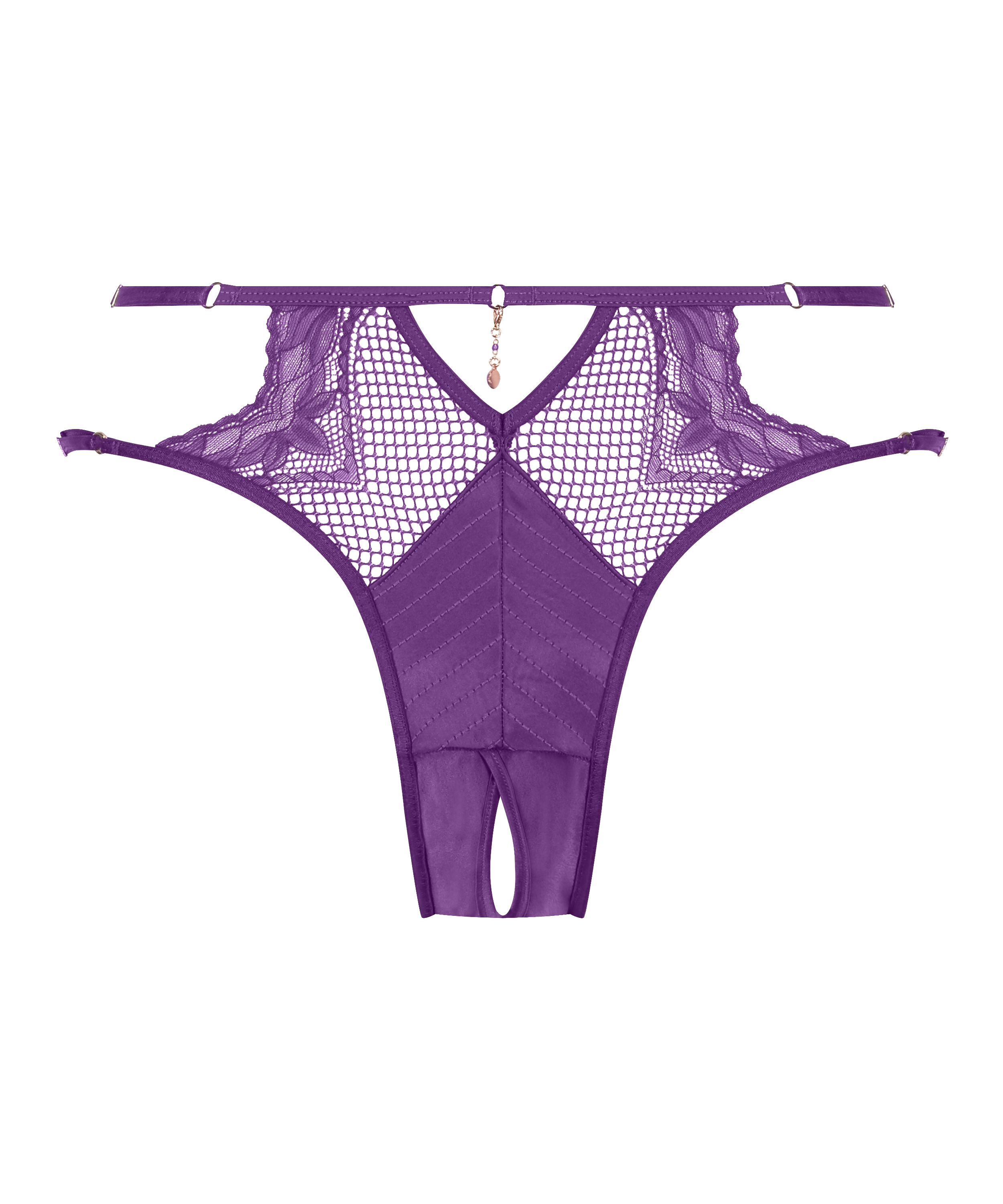 Slip brésilien Belladonna, Violet, main