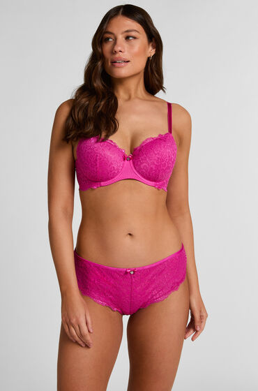 Hunkemöller Slip brésilien Marine Rose