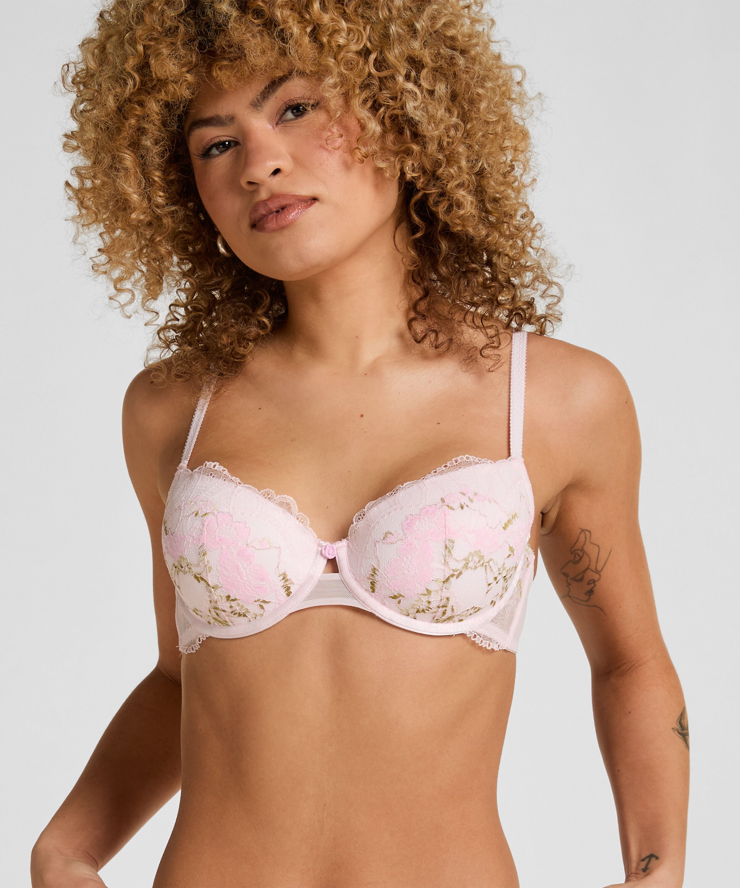 Soutien-Gorge Miri Armatures Rembourré, Rose Soutien-Gorge Miri Armatures Rembourré, Rose