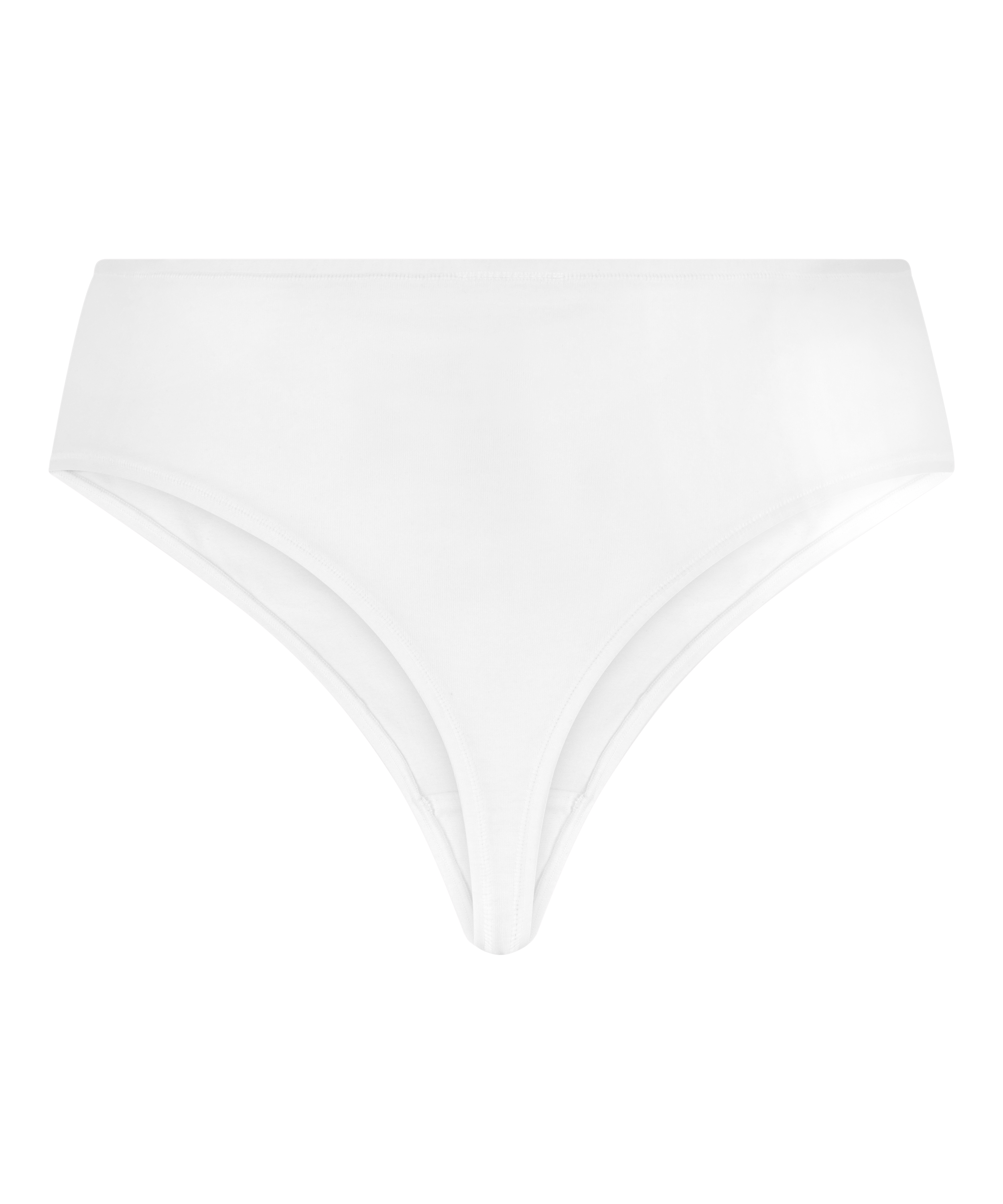 String en coton, Blanc, main