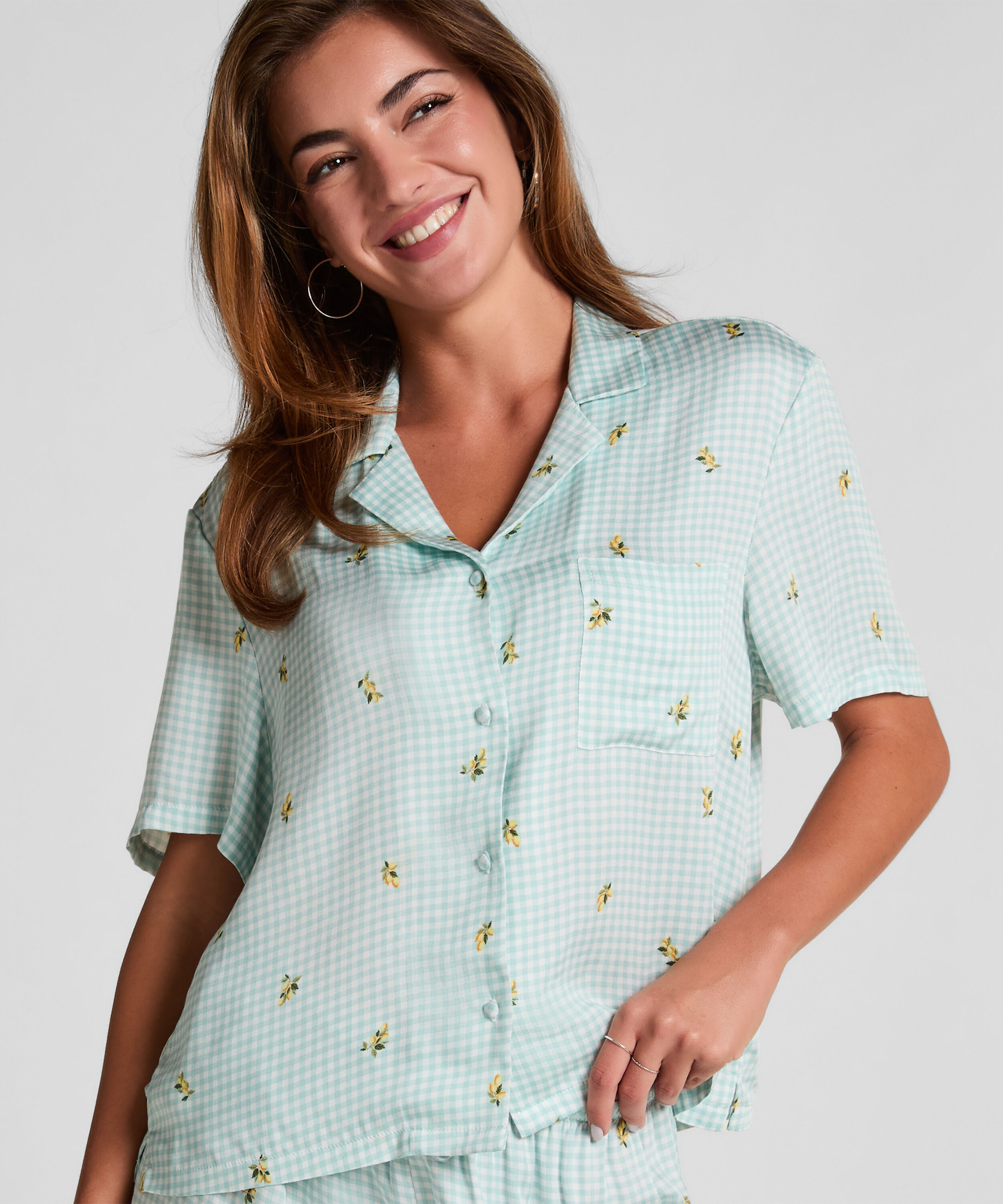 Haut de pyjama, Vert