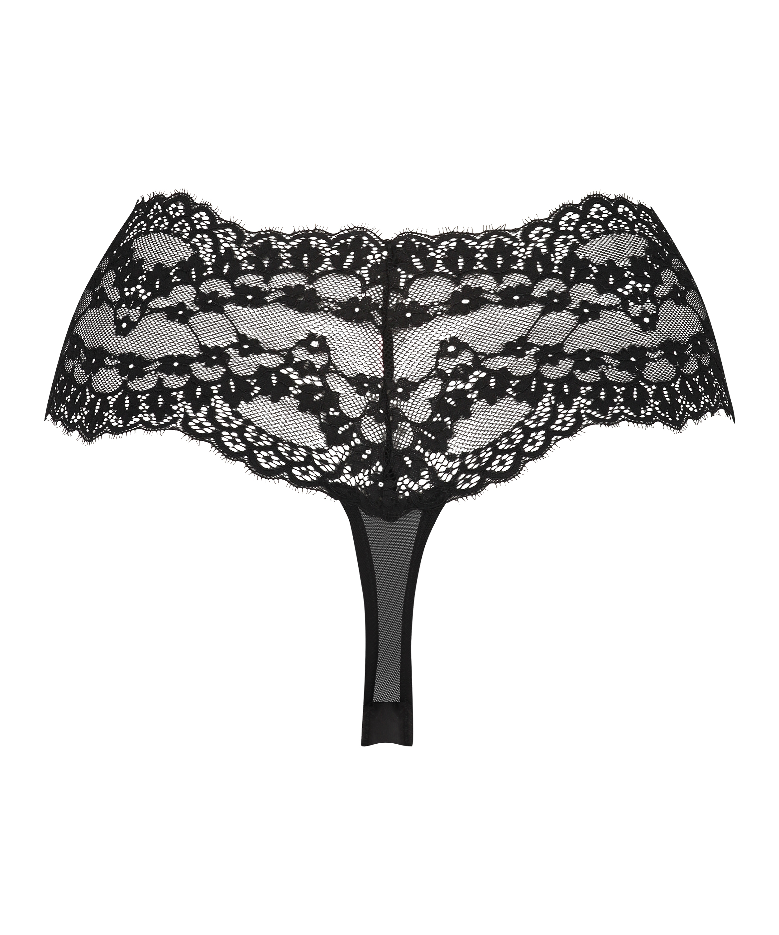 Boxer string Daisy, Noir, main
