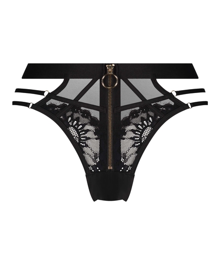 Slip brésilien Sable, Noir