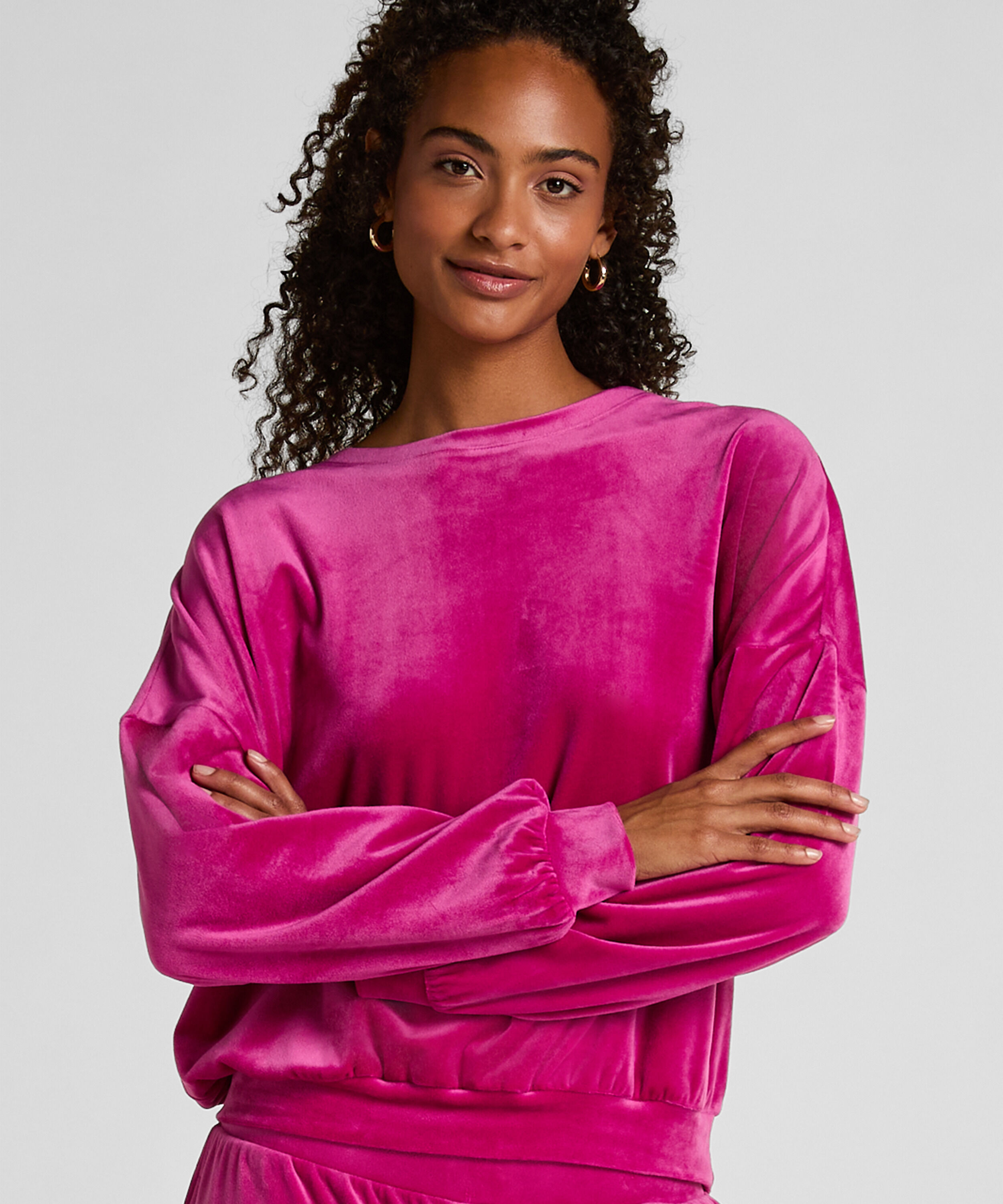 Top Velours, Rose Top Velours, Rose
