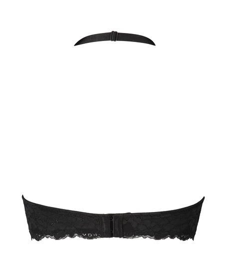 Brassière Halter Rosalyn préformée, Noir