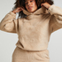 Sweat à Capuche polaire Snuggle, Beige