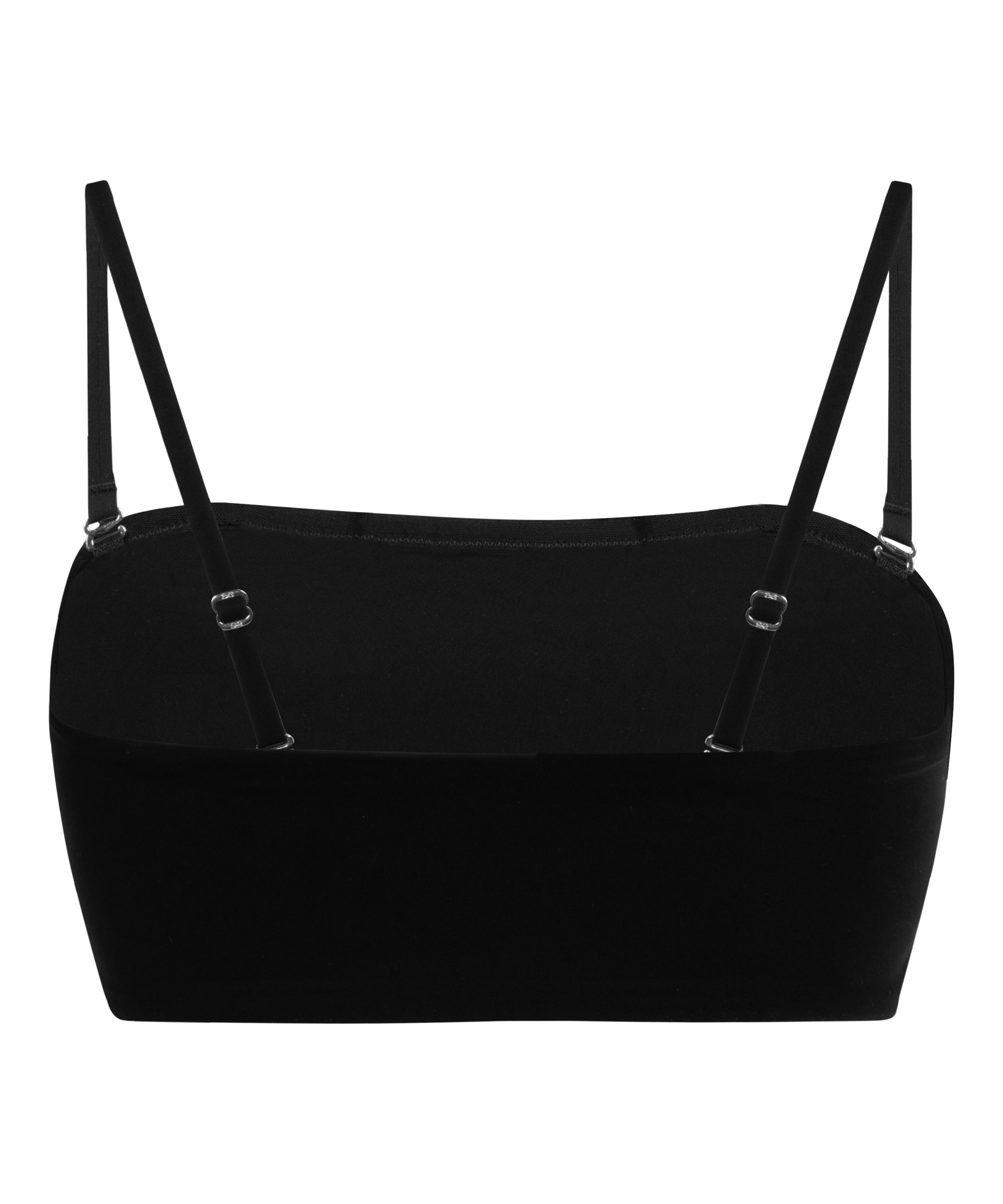 Bandeau Bralette Smooth, Noir, main