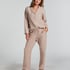 Pantalon de Pyjama Flanel, Beige