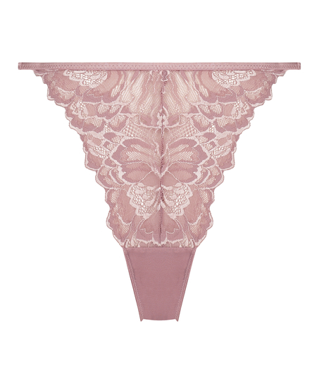 Slip brésilien Shayna, Rose