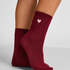 Chaussettes courtes en modal, Rouge