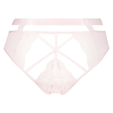 Slip brésilien ouvert Venus, Rose