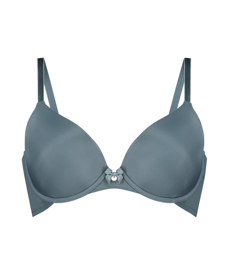 Soutien-gorge &agrave; armatures pr&eacute;form&eacute; Plunge, Bleu