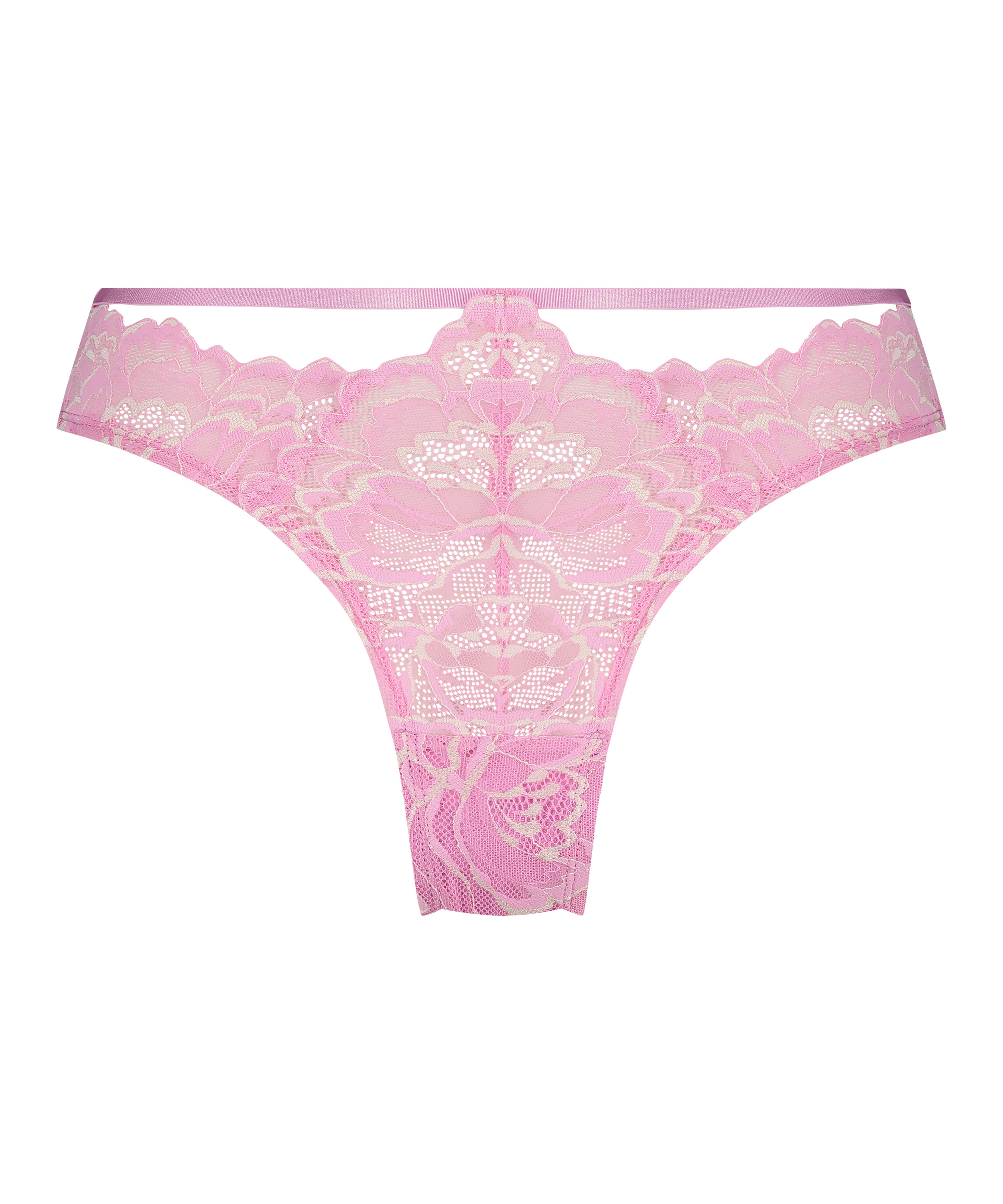 Slip brésilien Abby, Rose, main