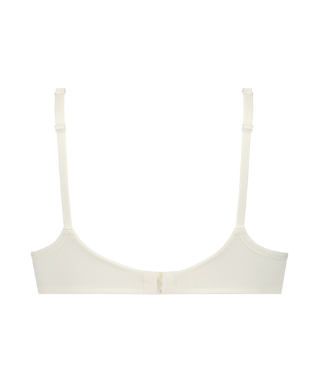Soutien-gorge à armatures préformé en maille, Blanc