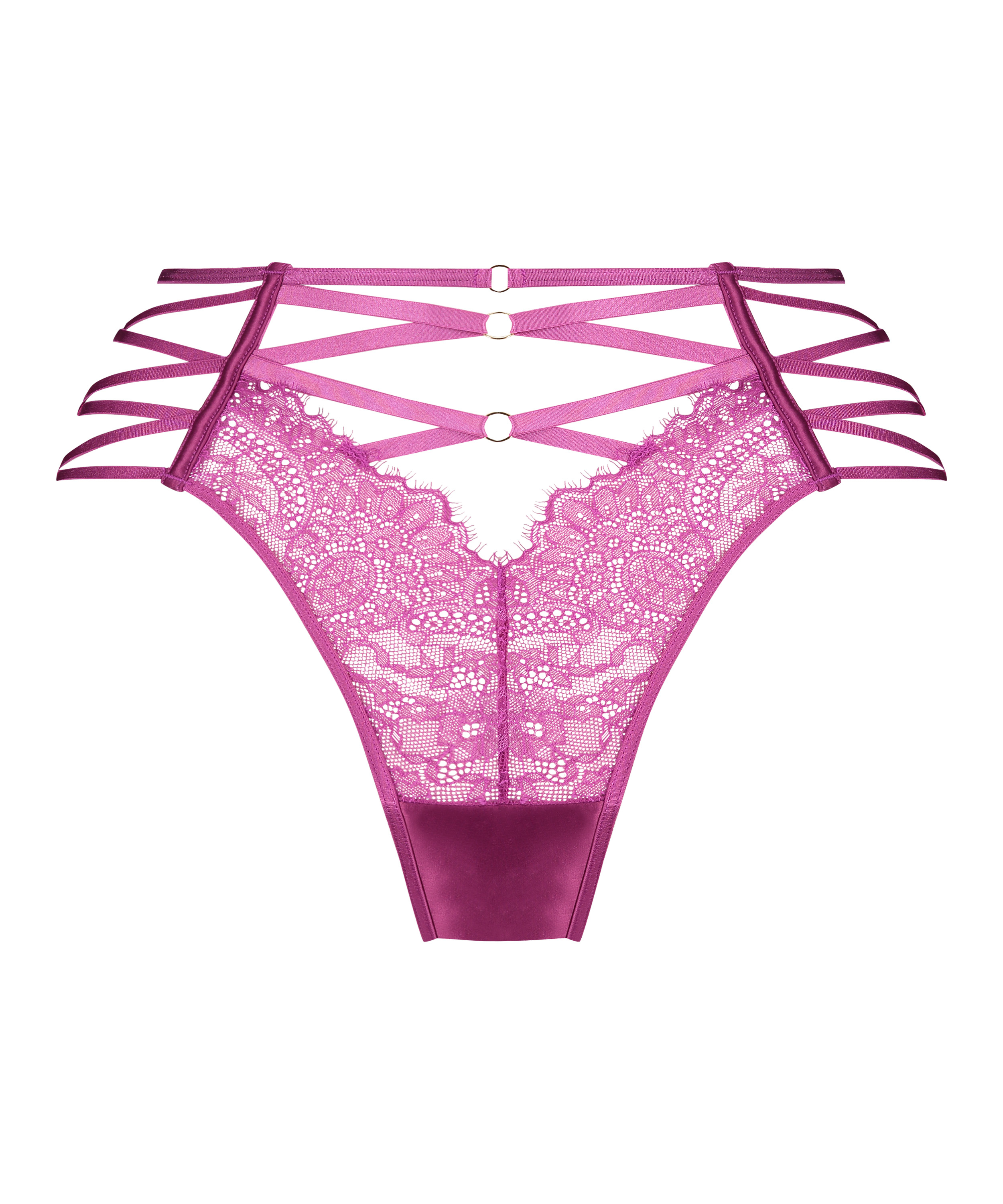 Slip brésilien Monet, Violet, main