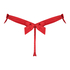 String à entrejambe ouvert Lust, Rouge