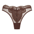 Slip brésilien Indigo, marron