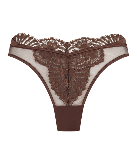 Slip brésilien Indigo, marron