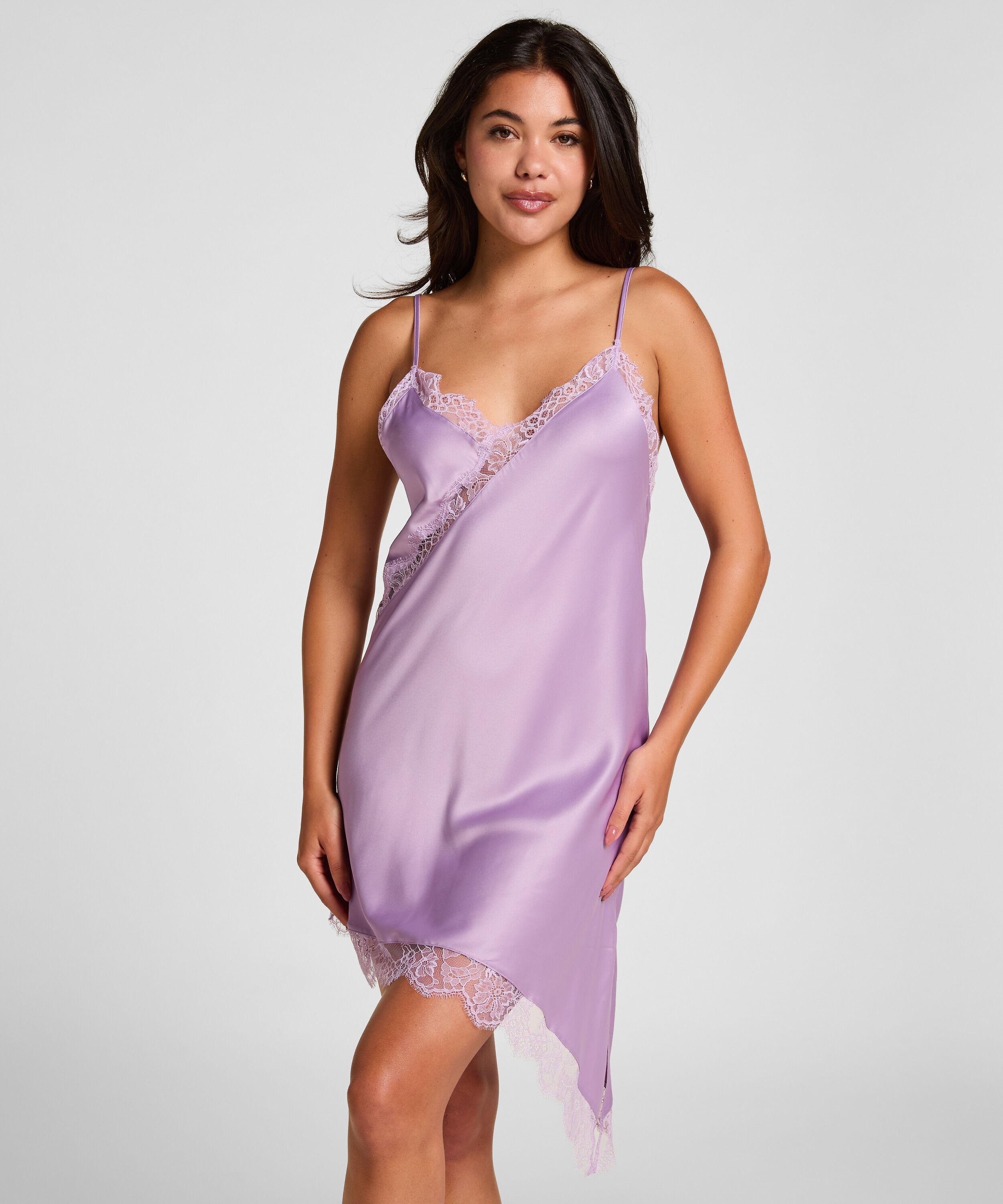 Slipdress Asymmetric, Violet